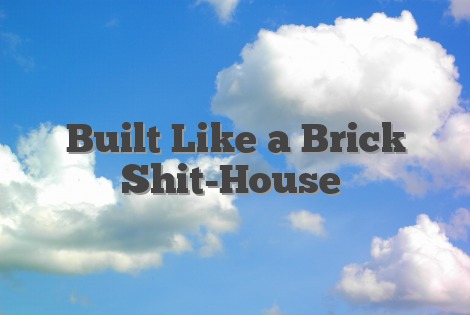 Built Like a Brick Shit-House