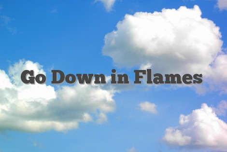 Go Down in Flames