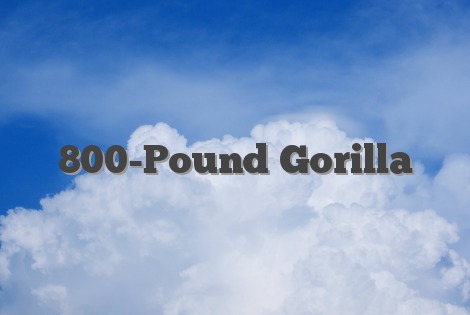 800-Pound Gorilla