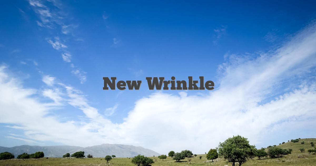 New Wrinkle